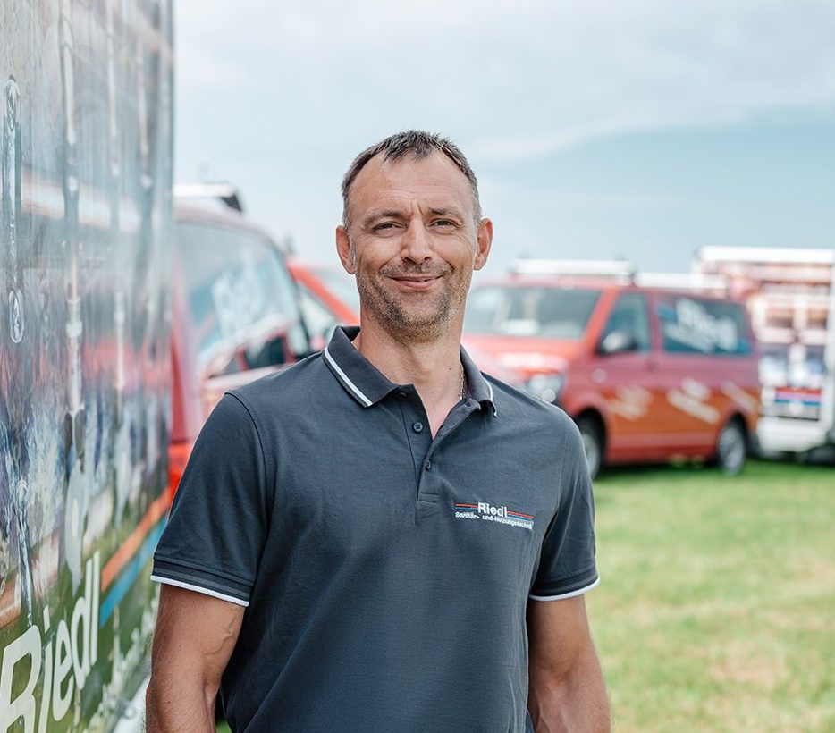 Ferenc Filler, Monteur für Sanitär-, Heizungs- und Klimatechnik bei der Firma Riedl in Marktoberdorf