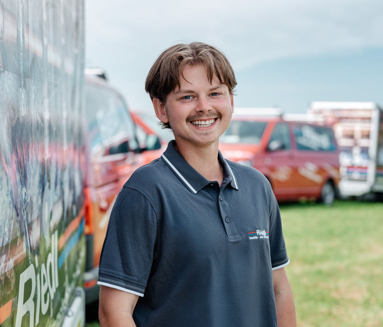 Maximilian Greger, Monteur bei der Firma Riedl in Marktoberdorf, verantwortlich für die fachgerechte Installation und Wartung von Heizungs-, Sanitär- und Klimaanlagen